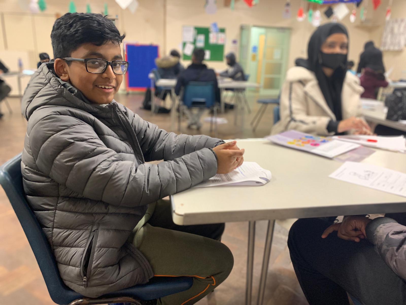 children learning at ruby's tuition