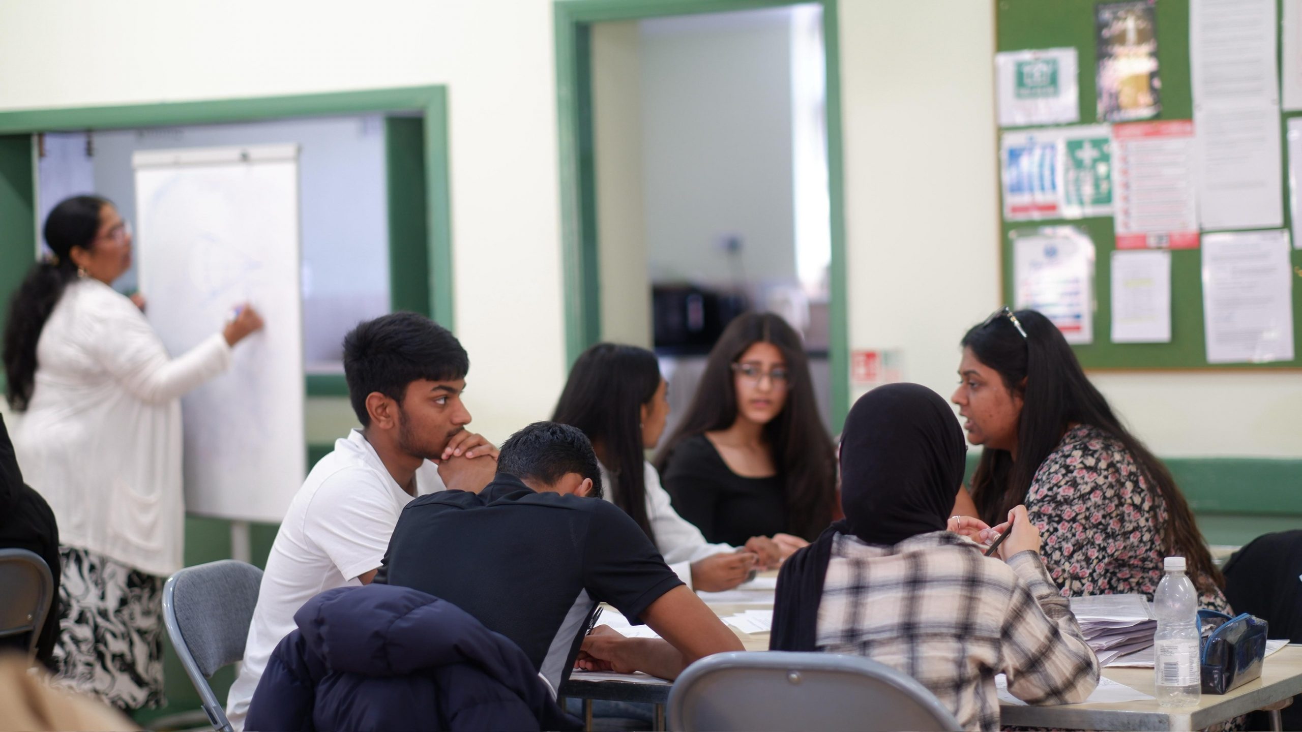 kids learning at ruby's tuition