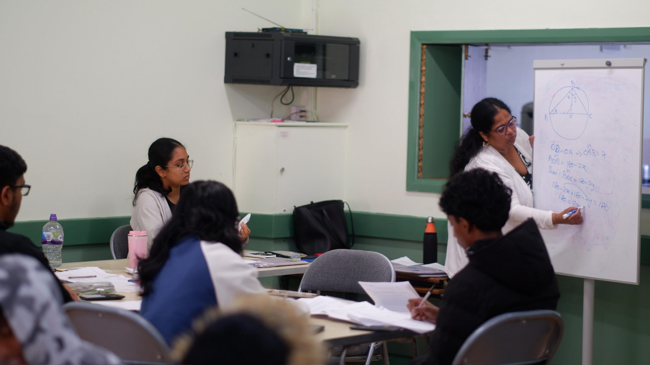 students learning at ruby's tuition