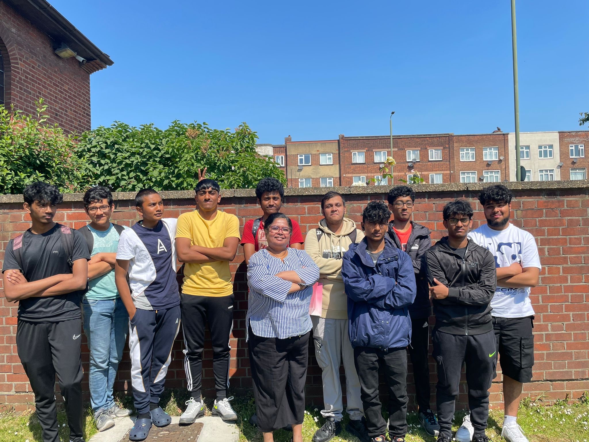 a group of students of ruby's tuition